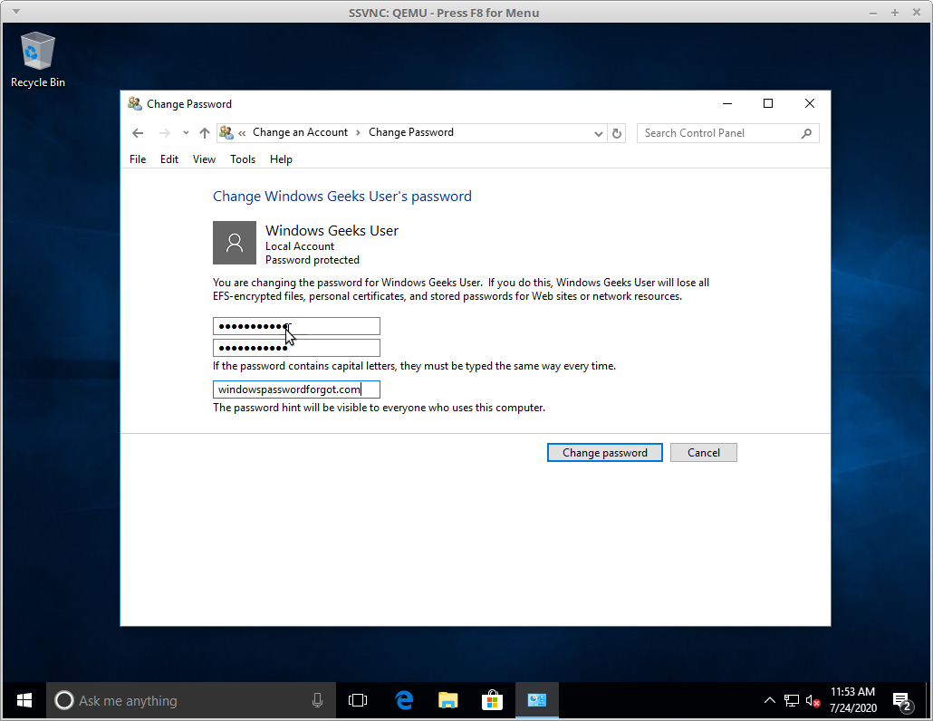 How To Reset A Local Windows 10 Administrator Password